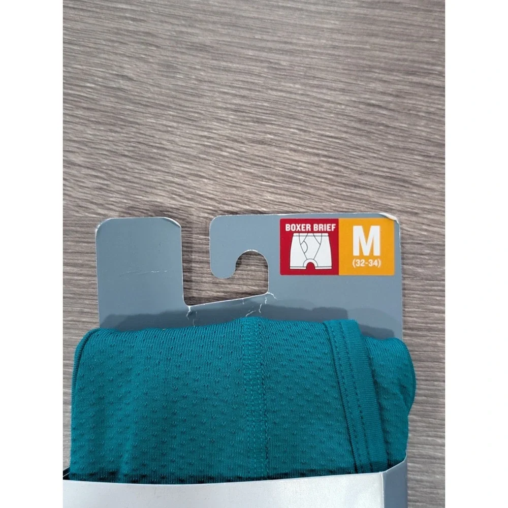 NWT Duluth Trading Company Dang Soft Boxer Briefs Mens Medium 81319 TOC Teal